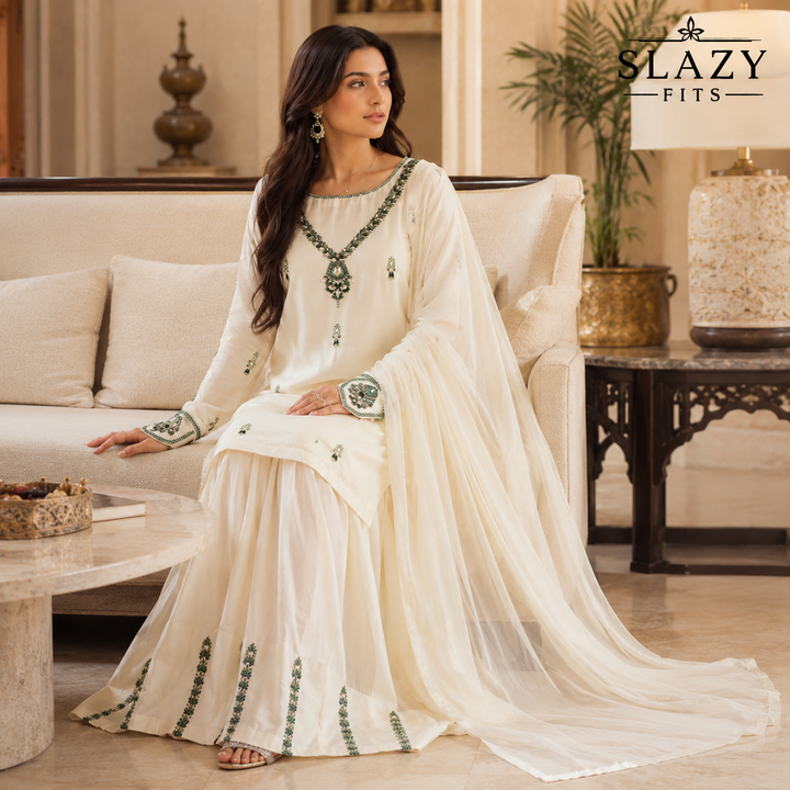 DESIGN CODE : khushi Farashi Set