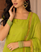 Noor-e-Gul Silk Sharara Set